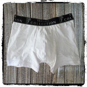 Versace Collection Men’s White Medusa Boxer Brief